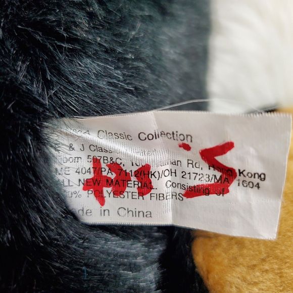 E&J Prima Black Brown Monkey Chimpanzee Ape Mom Mother Baby Plush 19" - Picture 9 of 10